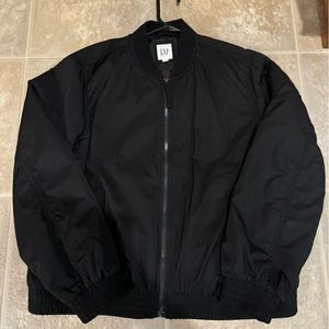 Women’s Gap bomber jacket Size XL Color black